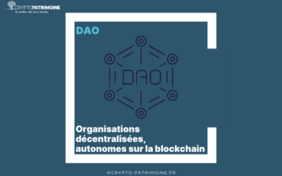 DAO : Organisations décentralisées et autonomes sur la blockchain